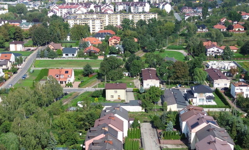 Sochaczew z lotu ptaka